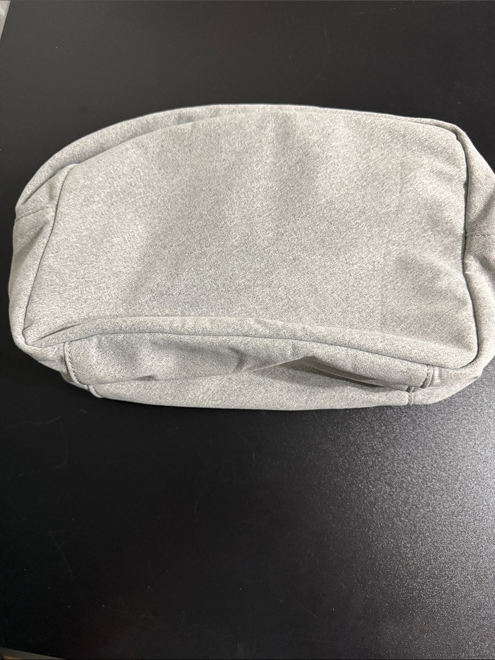 Stoney Clover Lane Large Heather Gray Cosmetic Pouch